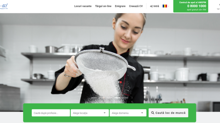 O nouă platformă pentru a-ți găsi un loc de muncă. S-a lansat angajat.md