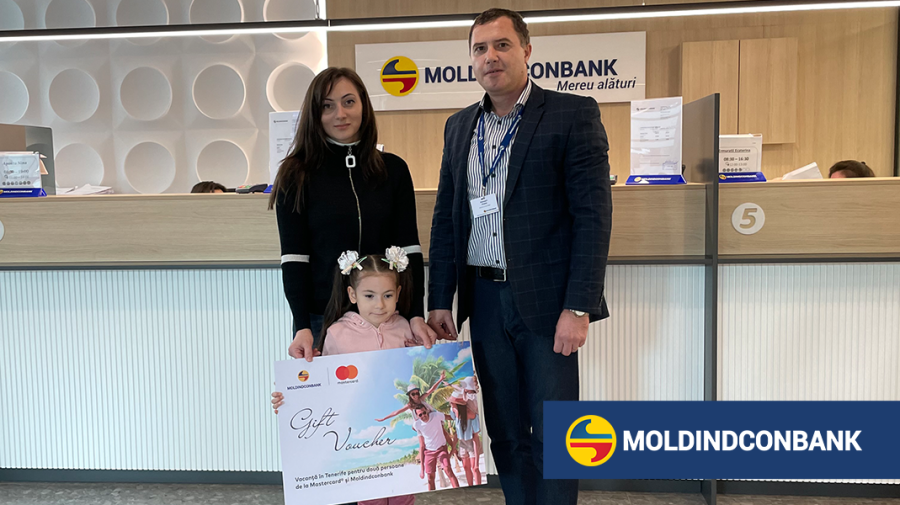 Moldindconbank și Mastercard au trimis în Tenerife o nouă câștigătoare: „Merg la mare pentru prima dată în viață”