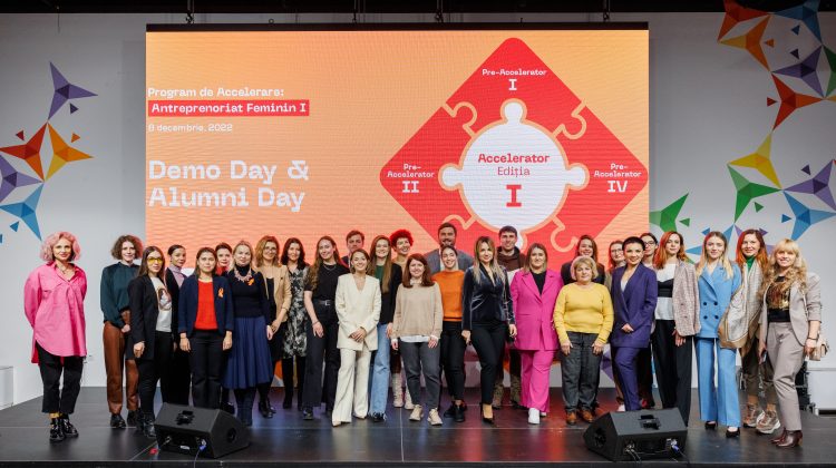 Absolventele Programului de Accelerare: Antreprenoriat Feminin I și-au prezentat afacerile în cadrul Demo & Alumni Day