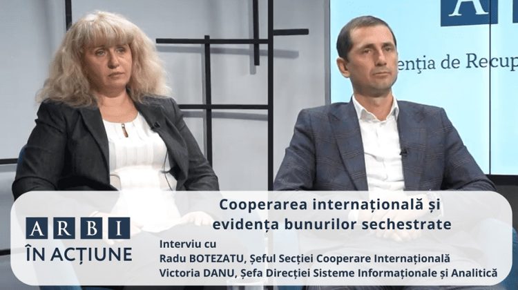 VIDEO Află care este cel mai valoros obiect sechestrat de ARBI. Interviu cu Radu Botezatu și Victoria Danu