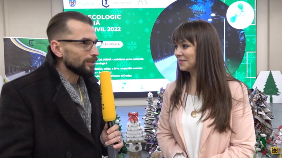 (VIDEO) Brazi hand-made și torbe eco. La Universitatea Pedagogică „Ion Creangă” s-a organizat un târg ecologic