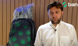 FOTO Mesajul patentarilor către ministrul Alaiba. Un rucsac cu imprimeuri de cânepă