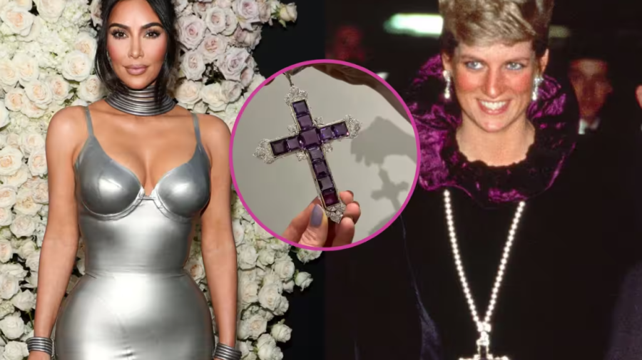 Kim Kardashian a cumpărat la licitație un crucifix purtat de prințesa Diana. Cât a plătit