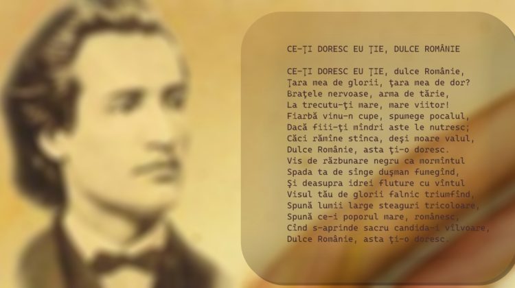 Luna lui Eminescu: „CE-ŢI DORESC EU ŢIE, DULCE ROMÂNIE”