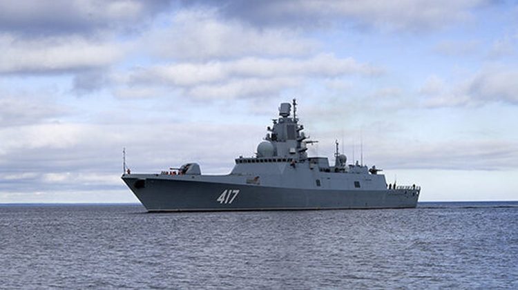 Prima fregată rusă cu racheta hipersonică Zircon, în drum spre Mediterană. De ce nu poate ajunge în Marea Neagră