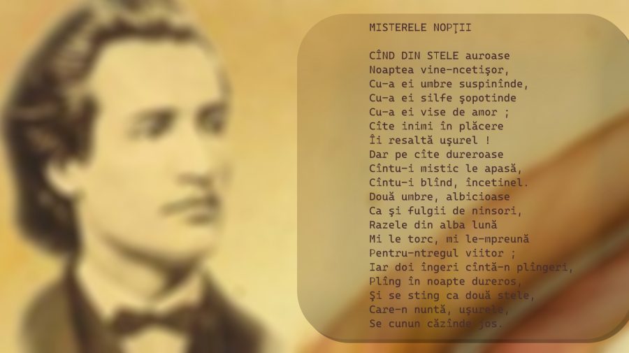 Luna lui Eminescu: „MISTERELE NOPŢII”