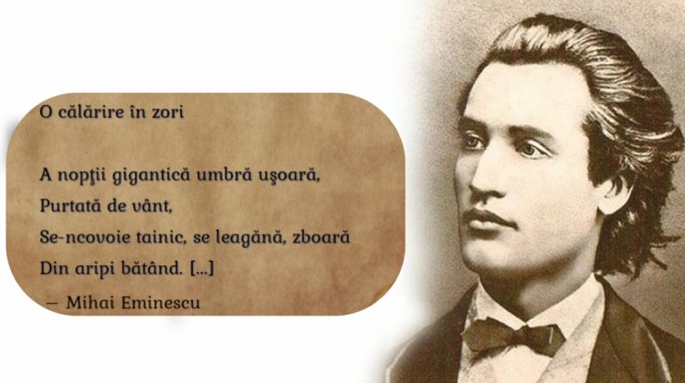 Luna lui Eminescu: „O călărire în zori”