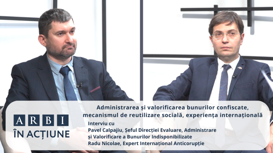 VIDEO Administrarea bunurilor sechestrate de ARBI. Calea până la valorificarea sau reutilizarea bunurilor infracționale