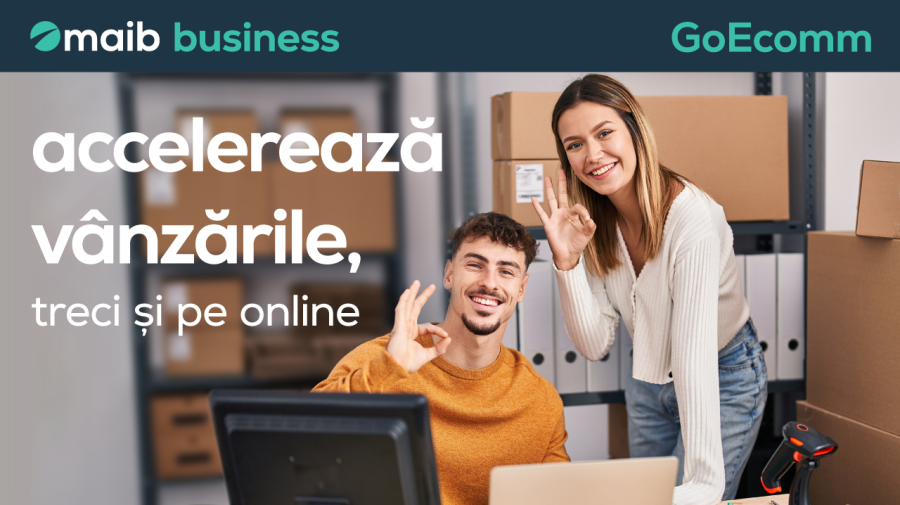 Accesează GoEcomm, noul program destinat afacerilor ce trec la comerțul electronic