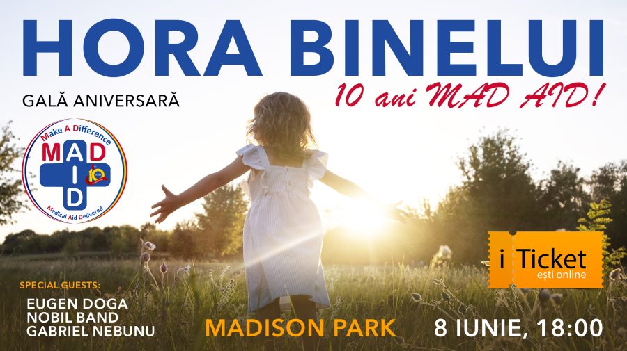 MAD-aid Moldova ne invită la HORA BINELUI