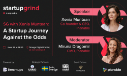 Startup Grind Chișinău: Află cum să dezvolți un startup în ciuda tuturor dificultăților, împreună cu Xenia Muntean