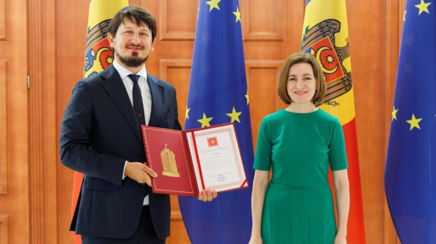 Maia Sandu a oferit o mențiune specială echipei Castel Mimi pentru organizarea impecabilă a Summit-ului CPE