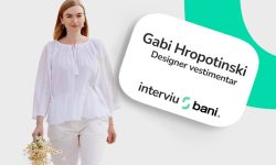 10 LEI// Colecția ei de licență a cucerit podiumurile internaționale. Cine este și ce face Gabi Hropotinski