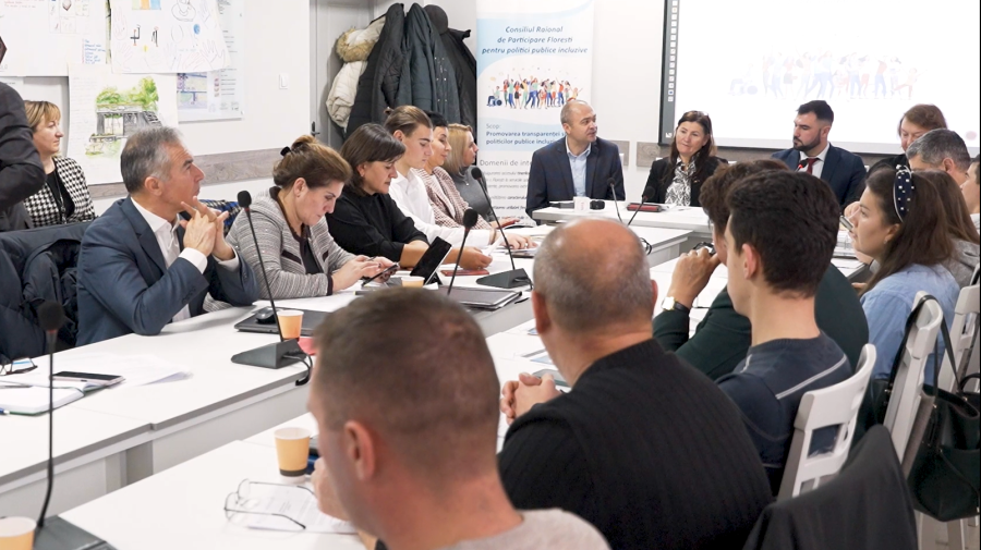 VIDEO Transparența și incluziunea tuturor categoriilor sociale în luarea deciziilor, discutate la un Forum în Florești