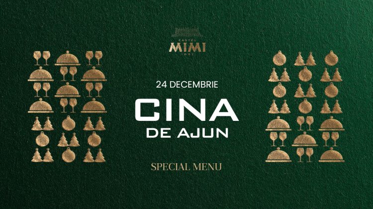 Nikorasong cu recitaluri de muzică live, colinde şi meniu special. Castel Mimi invită la „Cina din Ajunul Crăciunului”