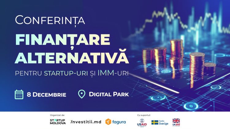 Cunoaște cine sunt speakerii conferinței  „Finanțare Alternativă pentru Startup-uri și IMM-uri”