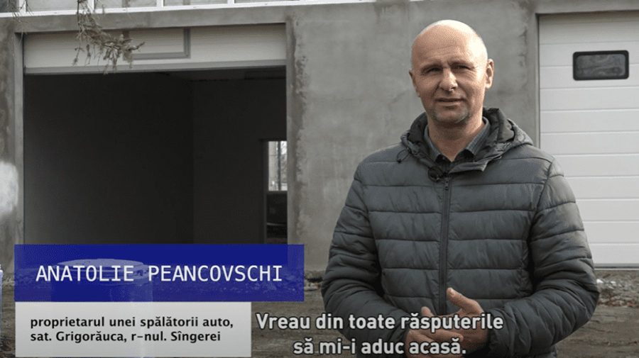 VIDEO Afacere verde într-un sat din nordul ţării. Un antreprenor a deschis o spălătorie auto ecologică