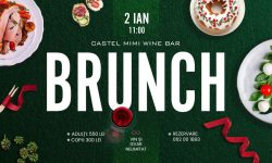 Castel Mimi vă invită după Revelion, pe 2 ianuarie, să savuraţi un brunch delicios, în compania persoanelor dragi