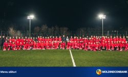 Daruri de Crăciun pentru discipolii Academiei de fotbal ”Radu Rebeja” din partea Moldindconbank