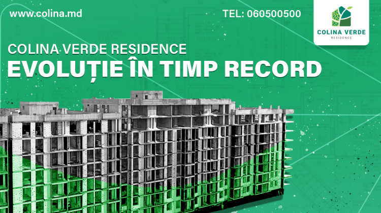 Colina Verde Residence evoluție în TIMP RECORD