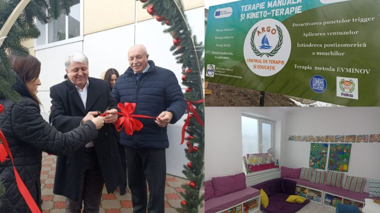 VIDEO La Floreşti a fost inaugurat primul centru de reabilitare fizică şi psihologică