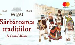Maria Iliuţ şi „Crenguţă de Iederă”, spectacol de Sf. Vasile la Castel Mimi. Sărbătoarea tradiţiilor uneşte generaţii