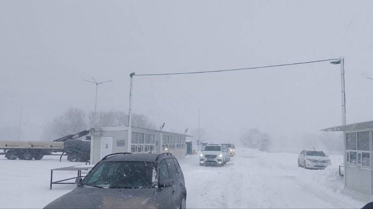 Probleme mari de trafic la granița Republicii Moldova cu România