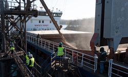 Expansiune: Vapoarele de la Giurgiulești au fost pline, anul trecut, cu cereale, carburanți și ulei de florea-soarelui