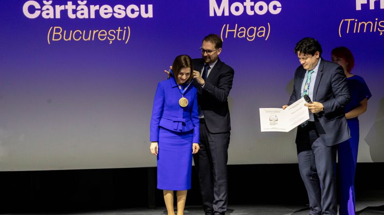 Premiul „otrăvit” de la Timișoara acordat Maiei Sandu este legal – Președinția confirmă