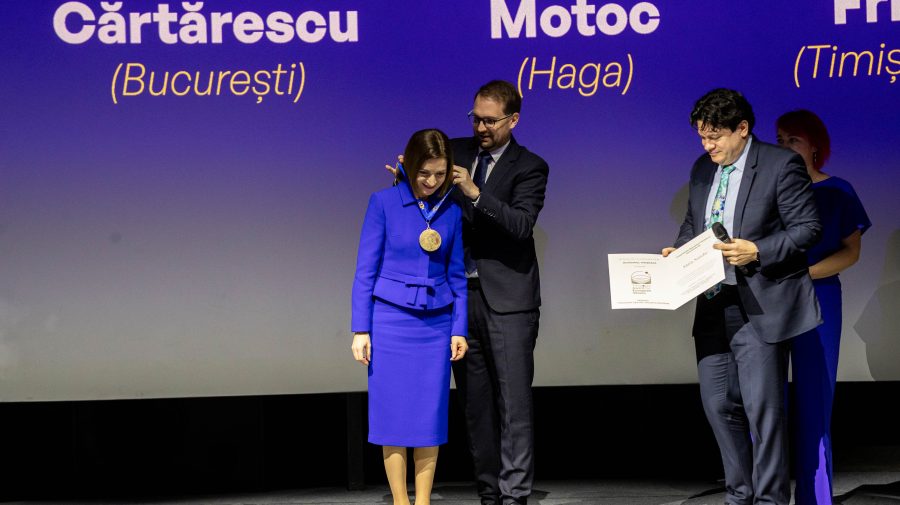 Premiul „otrăvit” de la Timișoara acordat Maiei Sandu este legal – Președinția confirmă