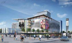 Havuz, în stare deplorabilă – în centrul capitalei. Cum ar putea arăta, după modernizare, scuarul din faţa C.C. „UNIC”