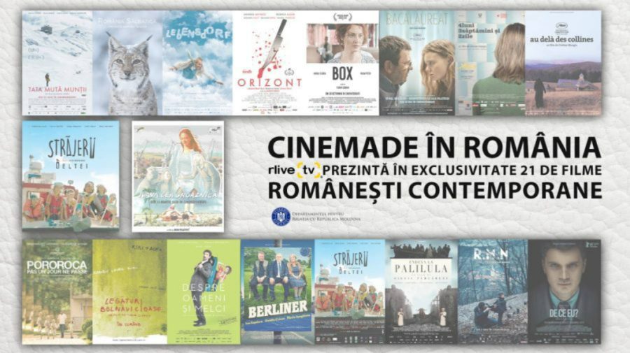 FOTO CineMADE în România: Lista celor 21 de filme românești contemporane, difuzate duminicile la RLIVE TV