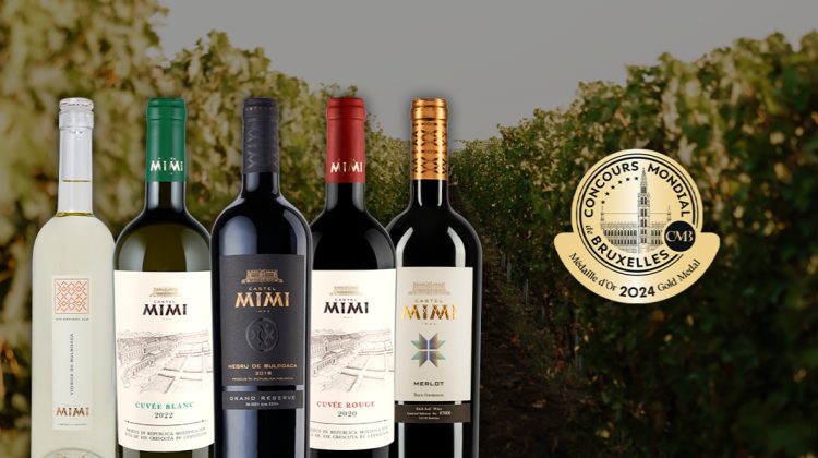 Concours Mondial de Bruxelles şi-a desemnat câştigătorii – 5 dintre vinurile Castel Mimi, medaliate cu aur