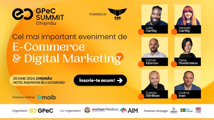 Chișinău găzduiește a doua ediție a GPeC SUMMIT: Eveniment major de E-Commerce și Digital Marketing