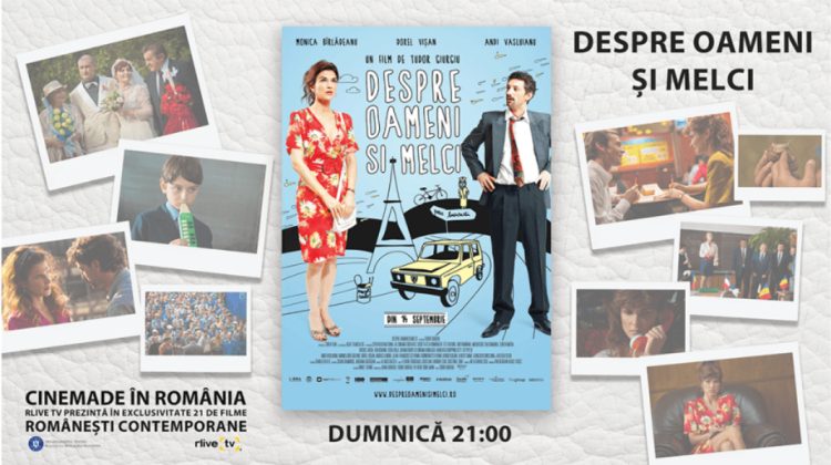 VIDEO CineMADE în România: Comedia românească „Despre oameni și melci”, duminică seara, în exclusivitate la RLIVE TV