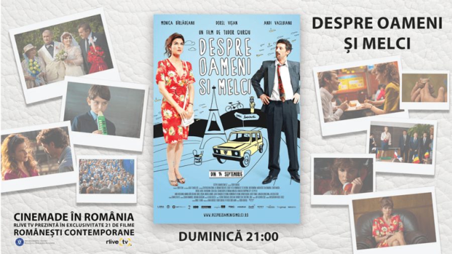 VIDEO CineMADE în România: Comedia românească „Despre oameni și melci”, duminică seara, în exclusivitate la RLIVE TV