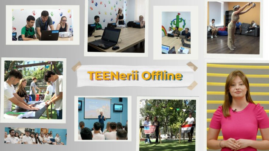 TEENerii Offline, la RLive TV. Află totul despre activităţile gratuite ale Centrelor de Tineret din Chişinău