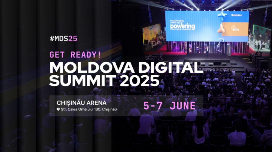 Lideri tech urcă pe scena Moldova Digital Summit 2025. Ia-ți bilet la cel mai mare eveniment digital al anului!
