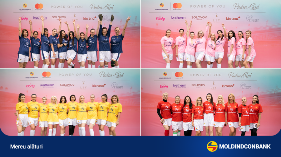 Pudra Card de la Moldindconbank promovează egalitatea în sport și investește în pregătirea viitoarelor campioane