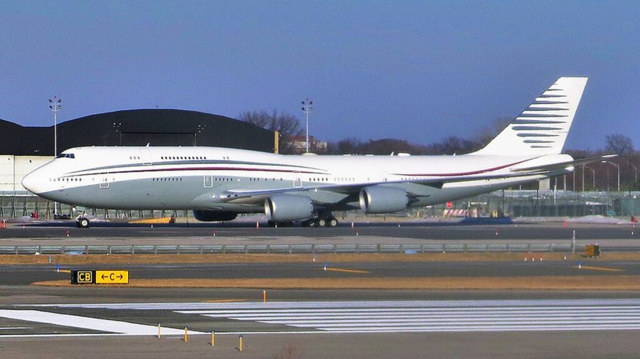 Cadou regal pentru Trump! Palatul zburător oferit de Qatar stârnește scandal în Congres