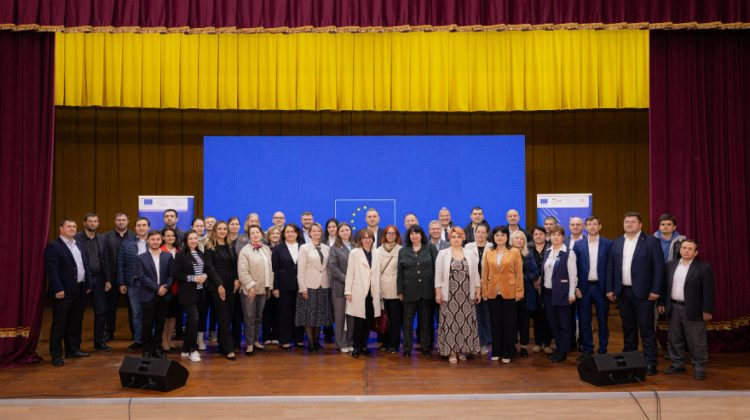 Programul EU4Moldova: Comunități Locale transformă localitățile din Strășeni cu investiții în proiectele de canalizare