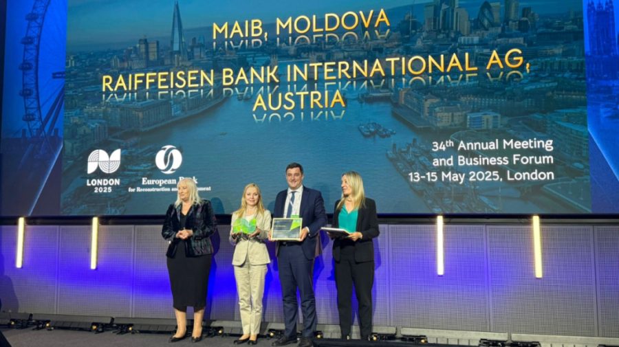 Maib, premiată de BERD pentru Prima Tranzacție Verde în cadrul programului TFP 2024 „Green Trade Deal of The Year”