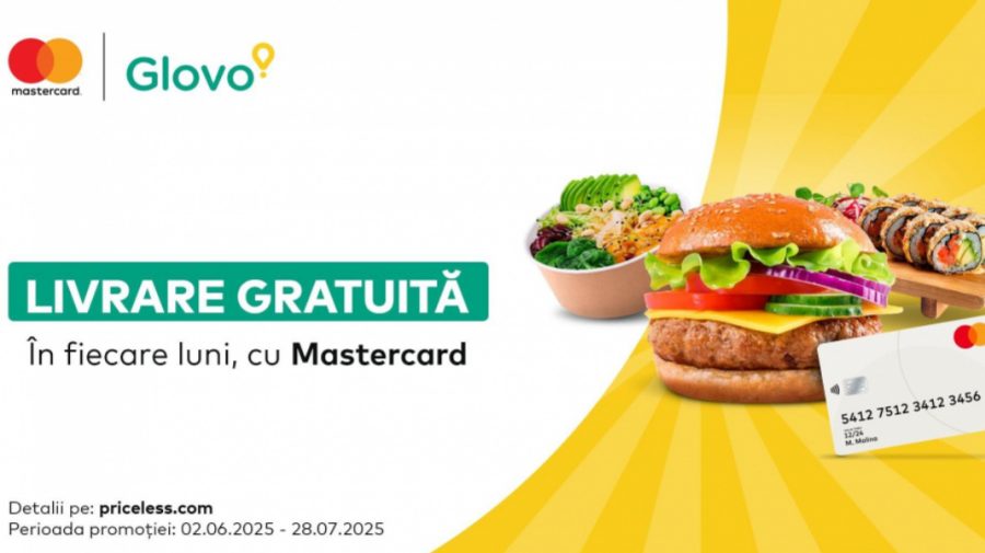 Happy Monday: Livrare gratuită în fiecare luni, cu Mastercard