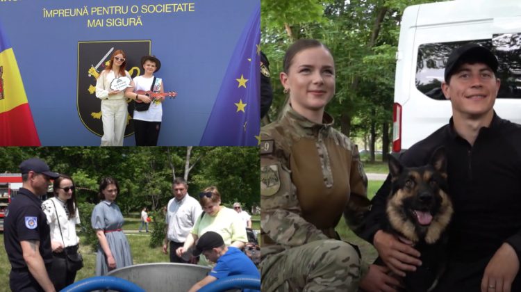 VIDEO Copiii au experimentat „misiuni speciale” alături de angajații MAI, de 1 Iunie