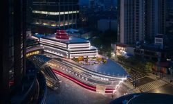 Noul Titanic al luxului! Louis Vuitton „acostează” în Shanghai cu un magazin-nava amiral