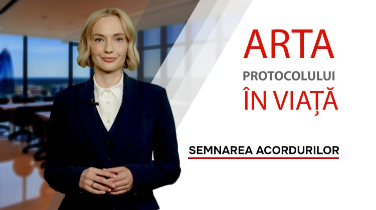 Ariana Trofim, despre protocolul semnării acordurilor oficiale