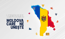„Moldova care ne unește”: Tricolorul ne poartă prin istorie și soartă
