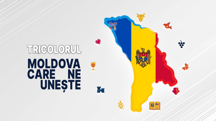 „Moldova care ne unește”: Tricolorul ne poartă prin istorie și soartă