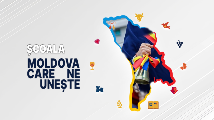 „Moldova care ne unește”: Clopoțelul răsună și cheamă elevii la școală
