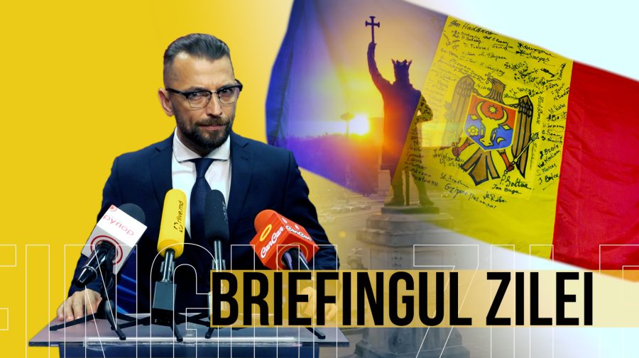 Briefingul Zilei: Liderii europeni, la hora mare din PMAN, de Ziua Independenței Moldovei